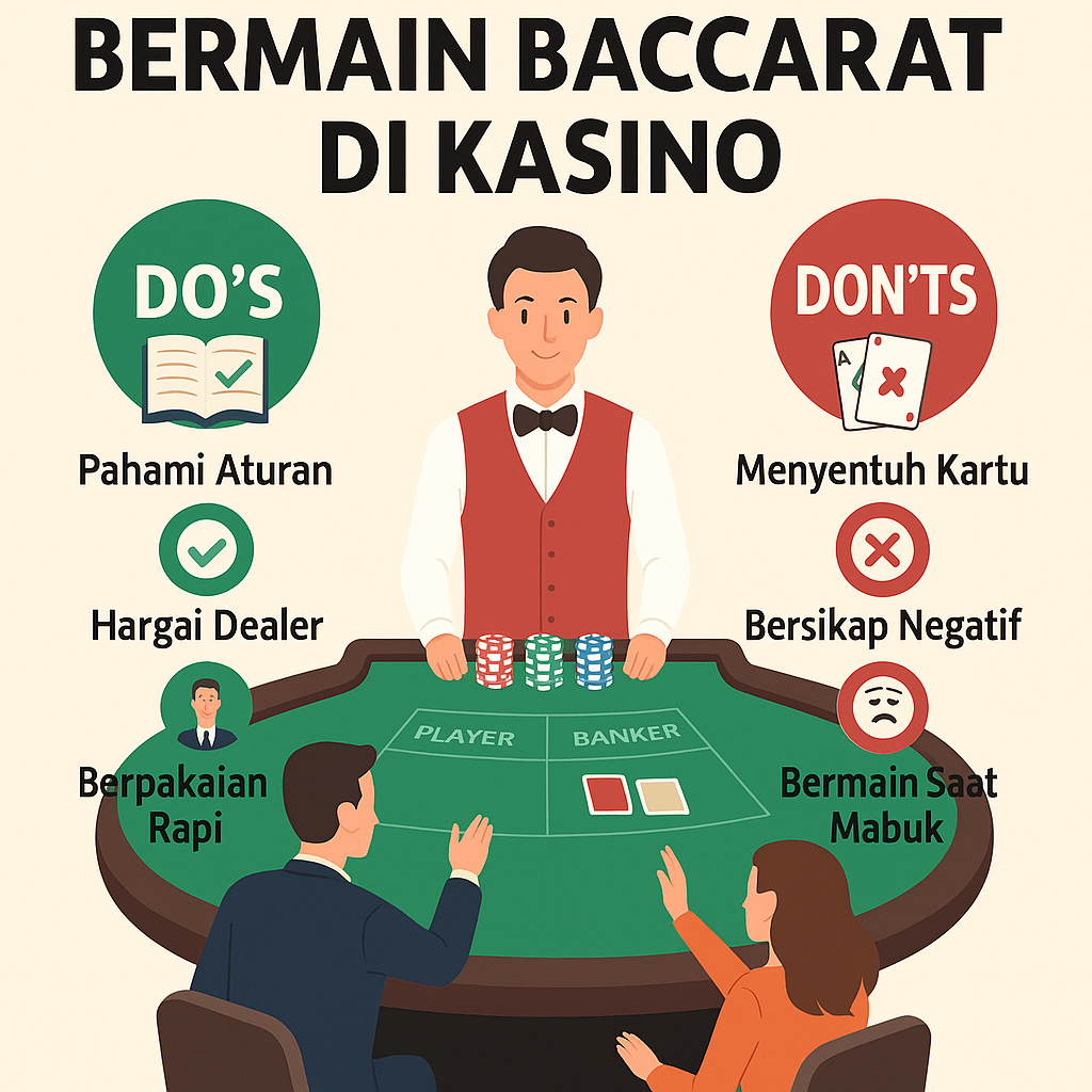 Etika Bermain Baccarat di Kasino: Do’s and Don’ts