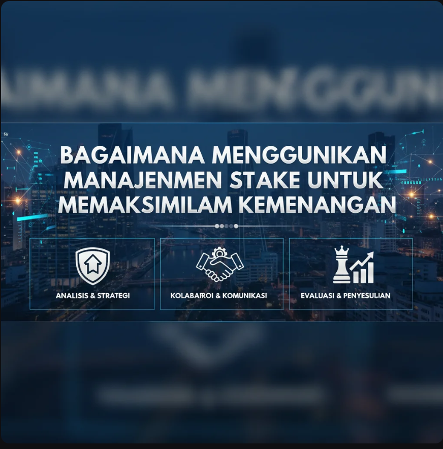 Ilustrasi seseorang mengatur taruhan dengan grafik pengelolaan modal yang stabil.