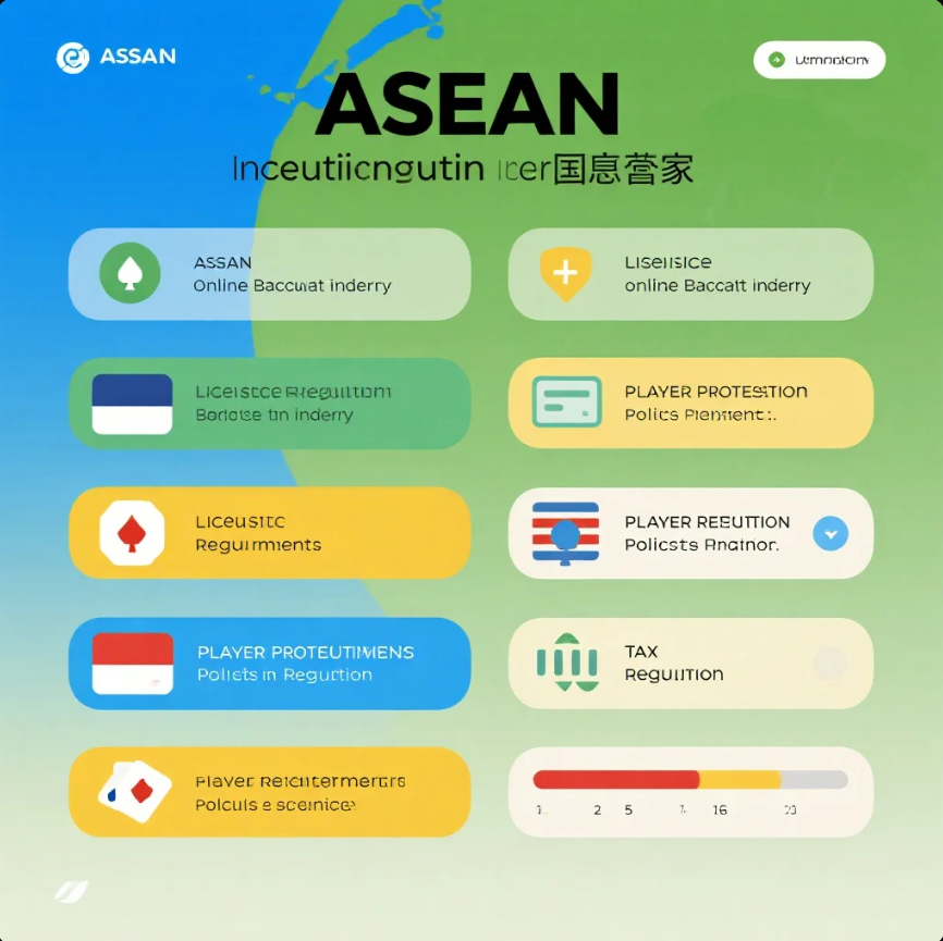 Ilustrasi regulasi perjudian online di kawasan ASEAN